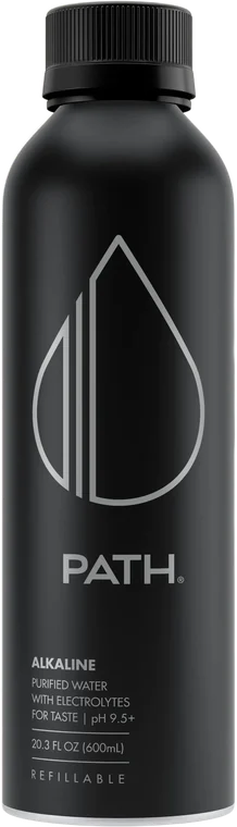 PATH Alkaline bottle, matte black